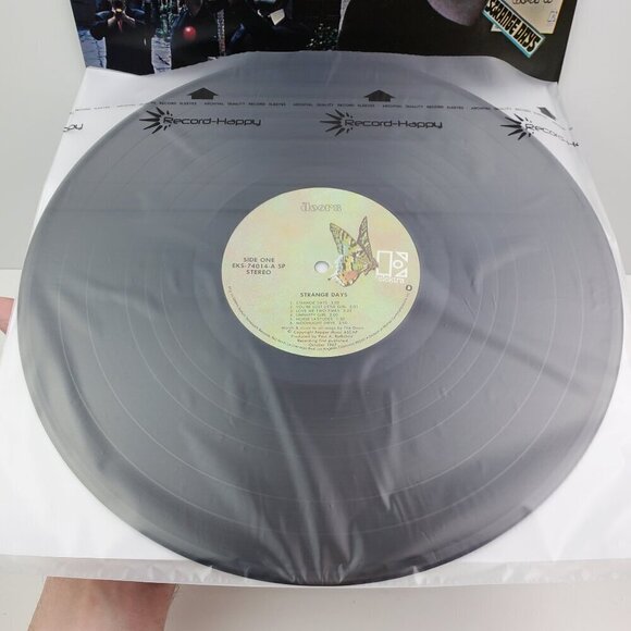 The Doors Strange Days Vinyl Record EKS-74014 Butterfly LP Psych Rock 1976 VG+ - Picture 10 of 11